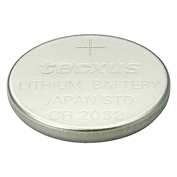 Tecxus Kopfzelle Batterie Lithium CR2032