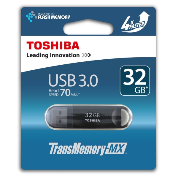 Toshiba USB3.0 Stick TransMemory-MX 32GB Black (456388)