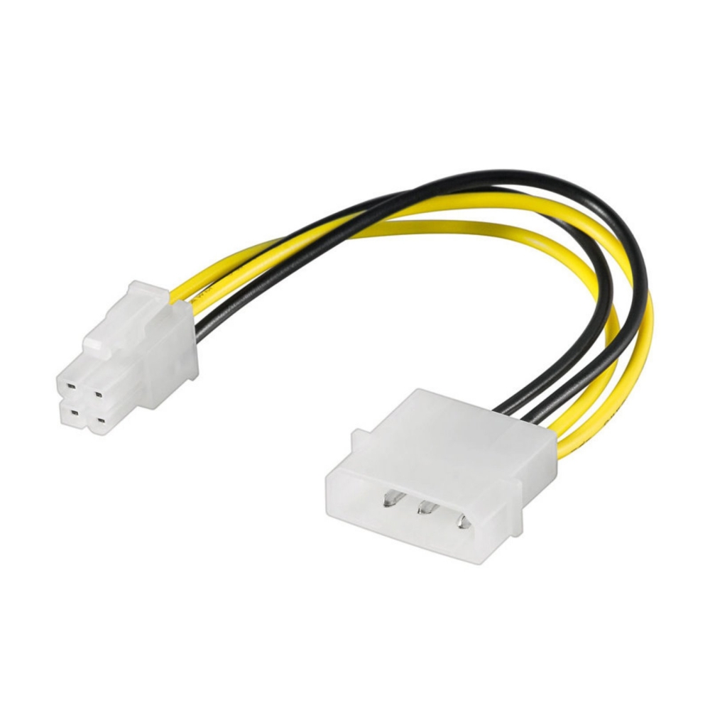 Internes Strom Kabel 5,25 Stecker -> P4 Stecker