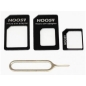 Preview: NNOOSY 4 IN 1 Universal Nano Sim Karten Adapter Micro Pin-Nadel