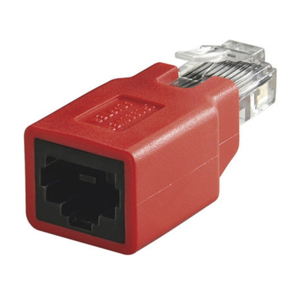 Crossover Adapter RJ45 Stecker - RJ45 Buchse Netzwerkkabel, Patchkabel