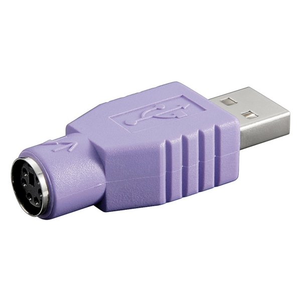 USB-Adapter, A-Stecker > PS/2-Buchse Zur Benutzung mit Kombo Tastatur