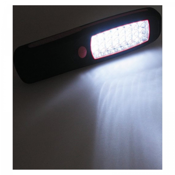 LED Arbeitsleuchte 24 LEDs mit praktischem Haken und Magnethalter