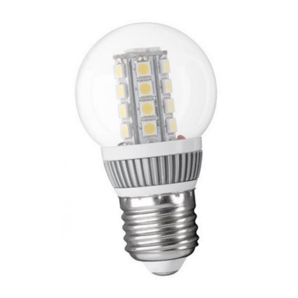 LED Globelampe Lampe E27 daylight weiß Cluster