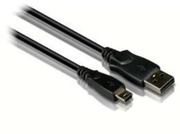 USB Mini Anschluss/Ladekabel für Kameras,Handys,PS3