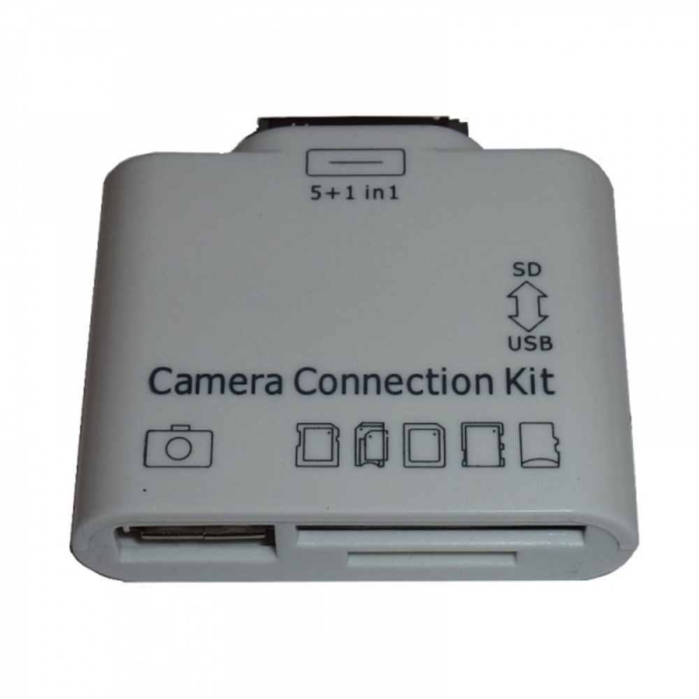 5+1 in 1 Camera Connection Kit für iPad 1/2/3