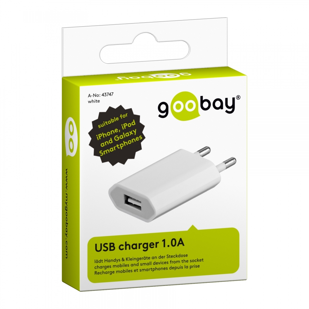 USB Ladegerät mit 1000mA