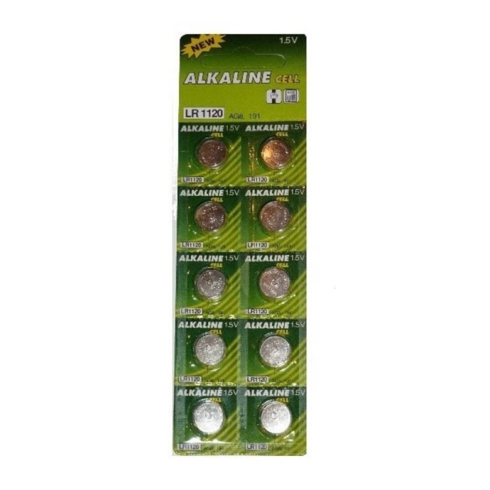 Knopfzellen 10 Stück Alkali Mangan AG12/LR43