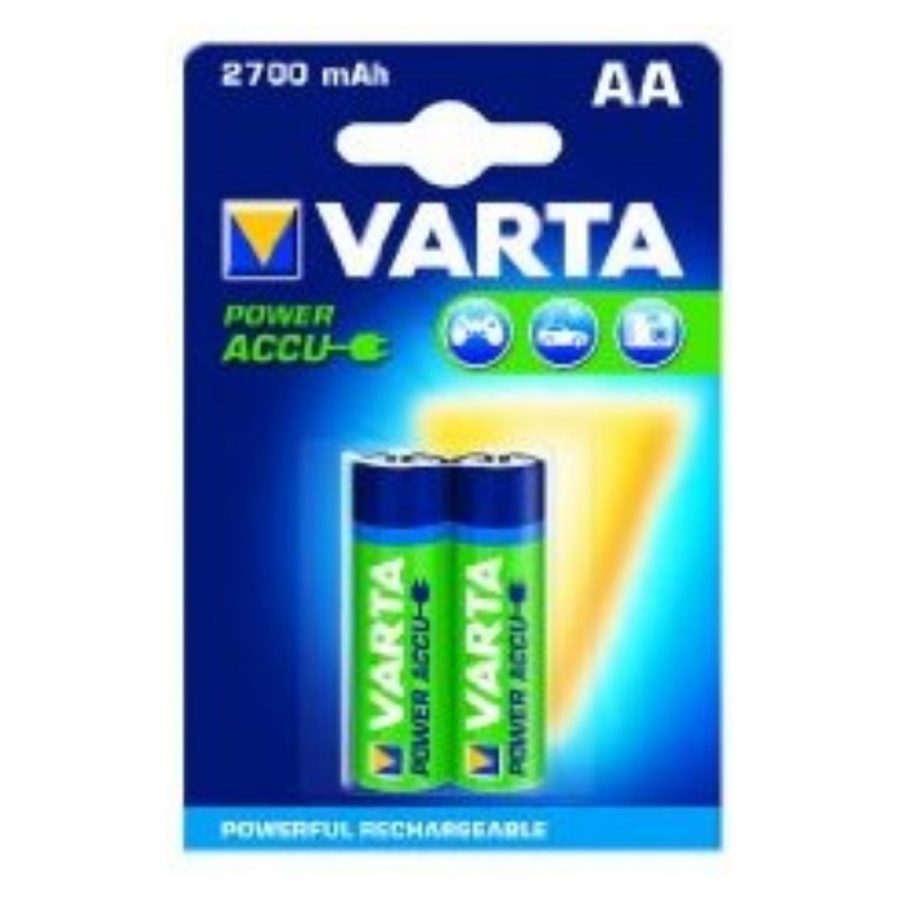 Varta Akku Power 2700 mAh Mignon AA 2 Stück